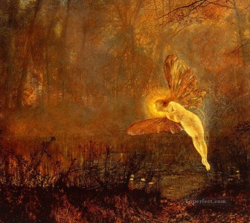  TK Oil Painting - Venus spirit John Atkinson Grimshaw